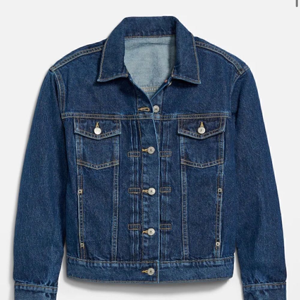 Old Navy Denim Jacket Sz M - Picture 6 of 9